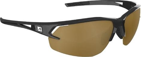 AZR Fast Glasses Black Patent / Gold Mirror Screen