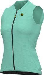 Maillot Femme Alé Color Block S/Less Vert d'eau