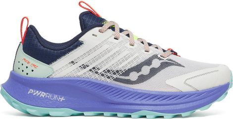Saucony Ride TR2 Trail-Schuhe Weiß/Blau Damen