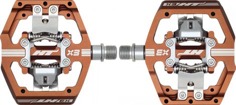 Pair of HT Components X3 Bronze Pedals