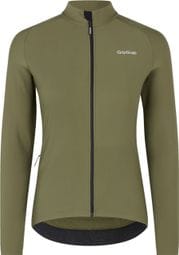 GripGrab Thermapace Thermal Green Women's Long Sleeve Jersey