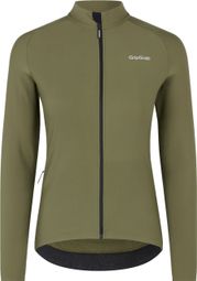 Langarmtrikot Damen GripGrab Thermapace Thermal Grün