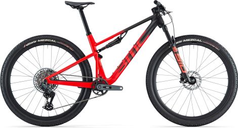 BMC Fourstroke 01 Twee Volledig geveerde MTB Sram GX Eagle AXS 12S 29'' Rood Koolstof Zwart 2024