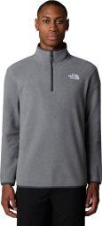 The North Face 100 Glacier 1/4 Zip Polare Grigio