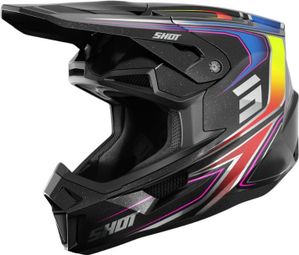 Casque Integral Adulte Shot Lite Glory Noir Brillant