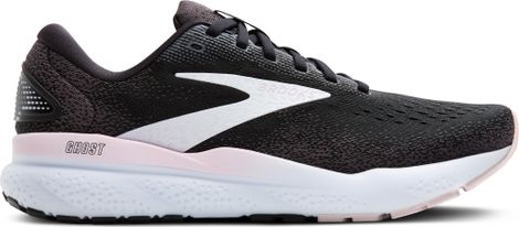 Chaussures Running Brooks Ghost 16 Noir/Blanc/Rose Femme