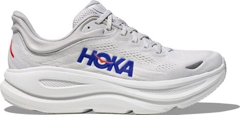 Chaussures Running Hoka Bondi 9 Gris/Bleu Homme