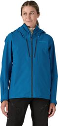 Giacca impermeabile blu Patagonia Triolet Donna