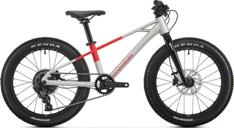 Mondraker Trick 20 MicroShift 9V 20'' Zilver/Rood 2026 kindermountainbike