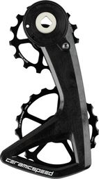 Cubierta de desviador Ceramicspeed OSPW RS de 5 radios para Sram Force E1/Rival E1 12V, color negro