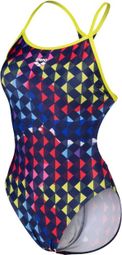 Einteiliger Damen Badeanzug Arena Carnival Swimsuit Booster Back Multi Colours
