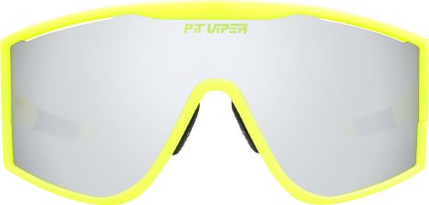 Pair of Pit Viper The Hot Dogger Try Hard Goggles Yellow/Grey