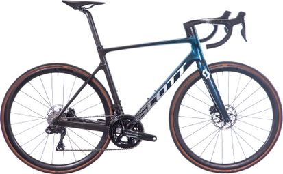 Produit Reconditionné - Vélo de Route Scott Addict RC Pro Shimano Dura-Ace di2 12V Bleu/Noir Brillant 2022