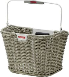 Cesta Delantera Klickfix Structura Gris