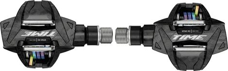Pair of Time Atac XC 10 Black Carbon C1 Automatic Pedals
