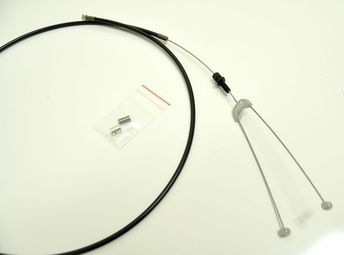 ODYSSEY Cable de frein schnell Slick short Black