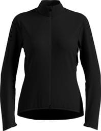 Chaqueta Ciclismo Mujer Odlo Zeroweight Cortaviento Negra