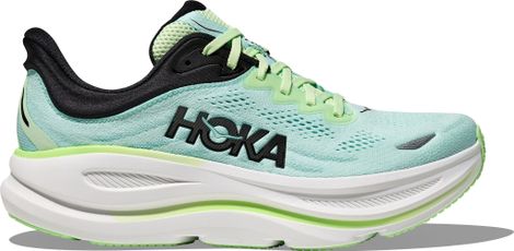 Chaussures Running Hoka Bondi 9 Vert/Noir Homme