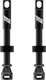 Pair of Title Presta Black Tubeless Valves