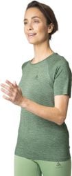 Odlo Essential Seamless Short Sleeve Shirt Women Khaki