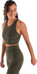 Circle Level Up Bra Khaki Green