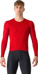 Castelli Fly Langarmtrikot Rot