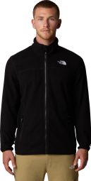 Forro polar con cremallera completa The North Face 100 Glacier, Negro