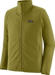 Forro polar Patagonia R1 TechFace Verde Hombre