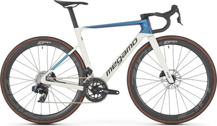 Megamo Pulse 07 Sram Rival AXS 12V 700 mm White/Blue Road Bike 2026