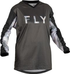 Maillot Manches Longues Fly F-16 Femme Noir / Gris