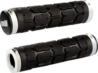 Odi Rogue Lock-On Grips 130mm Schwarz/Weiß