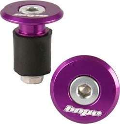 Hope Grip Doctor Bar ends Purple