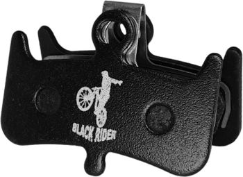 Paires de Plaquettes BLACK RIDER pour HAYES DOMINION A4 Semi-Métallique 