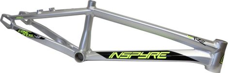 BMX Race Inspyre Concorde V2 Junior Frame Grey / Fluo Yellow 2022