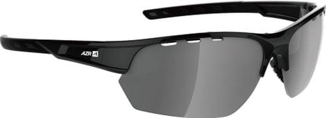 Lunettes AZR Izoard Noir Vernie / Écran Gris Miroir 