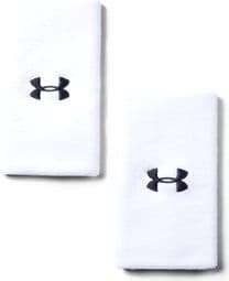 Bracelets éponge (lot de 2) Under Armour Performance Blanc