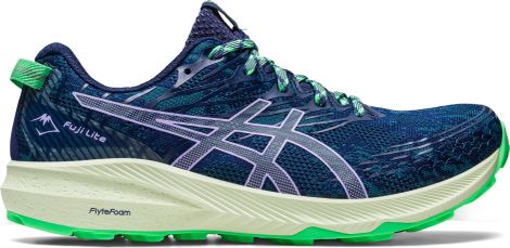 Asics Fuji Lite 3 Trailrunningschuhe Blau Grün Damen