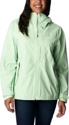 Columbia Omni-Tech Ampli-Dry Green Women's Waterproof Jacket
