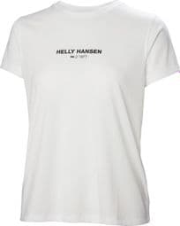 Camiseta Helly Hansen Allure Blanca Mujer