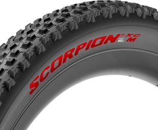Neumático MTB Pirelli Scorpion XC M 29'' Tubeless Ready Soft SmartGrip ProWall Red