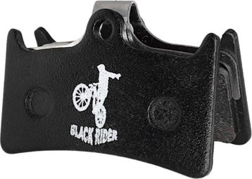 Paires de Plaquettes BLACK RIDER pour HOPE V4 Semi-Métallique 