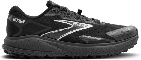 Brooks Divide 5 Trailrunning-Schuhe Schwarz/Weiß Damen