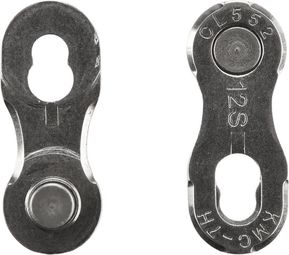 Ceramicspeed-Schnellverschluss für KMC-Kette, 12-fach, silber