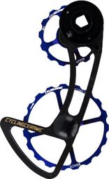 CyclingCage Deragliatore Ceramica 14/19D per Shimano 12V Ultegra 8150 e Dura-Ace 9200 Blu