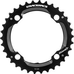 RACE FACE Turbine externes Kettenblatt 104mm Schwarz