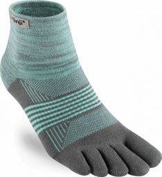 Chaussettes à orteils de running Trail Midweight Mini-Crew Coolmax femme