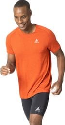 Odlo Essential Seamless Short Sleeve Shirt Orange