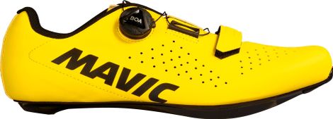 Zapatillas de carretera unisex Mavic Cosmic Boa Amarillas