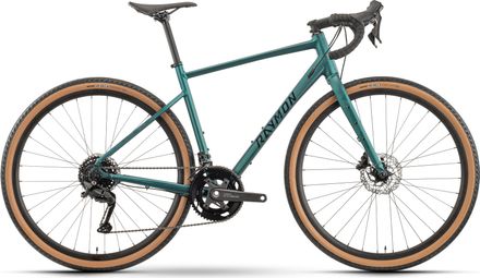 Raymon Territ Pure Gravel-Bike mit Shimano Cues 9V, 700 mm, grün, 2027