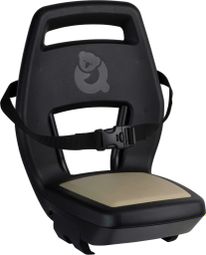 Qibbel Junior 6+ Child Seat (Luggage Rack Attachment) Khaki - Black/Sand